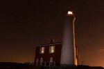 Fisgard Lighthouse under the stars