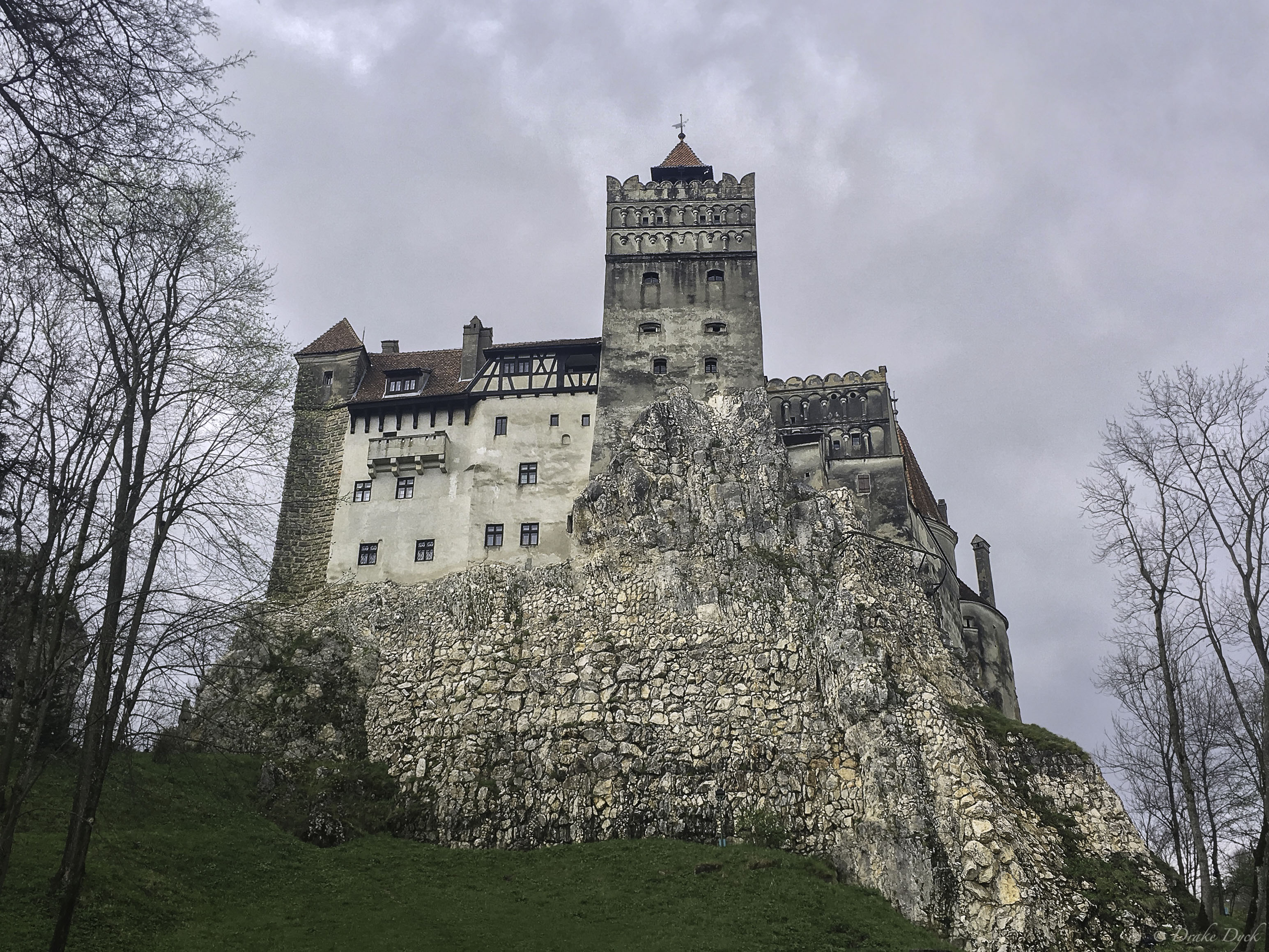 old castle in Transylvania