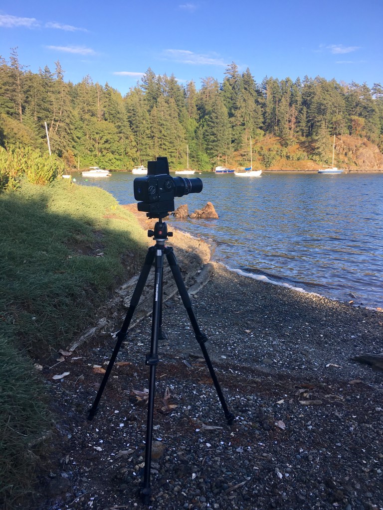 hasselblad on tripod