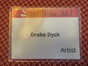 Artist name tag