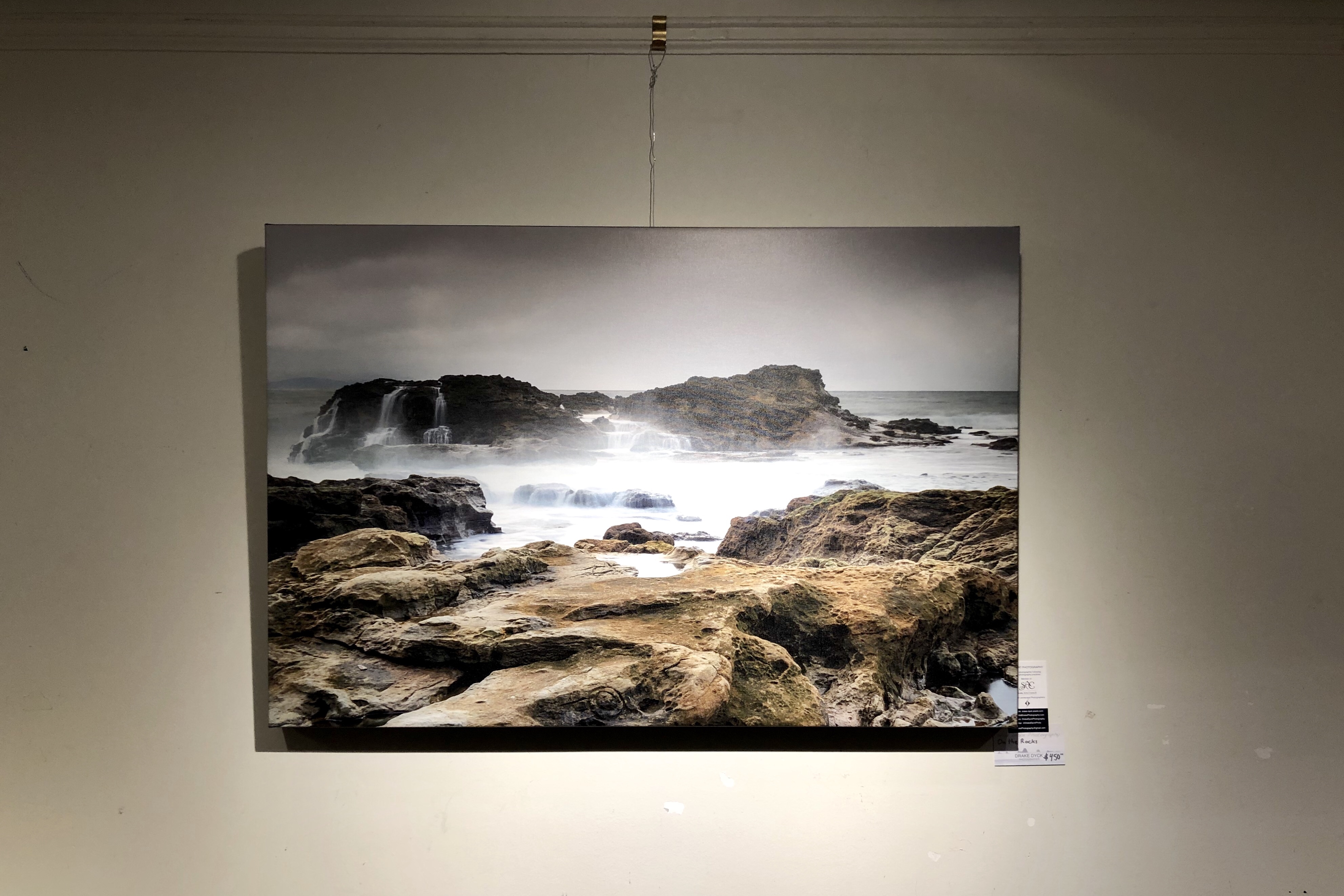 Waves crash on the rocks at Botanical Beach in Port Renfrew