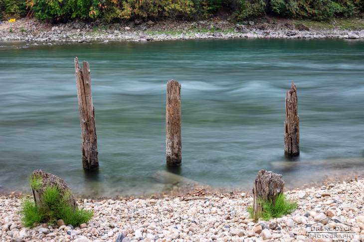 three decaying poles